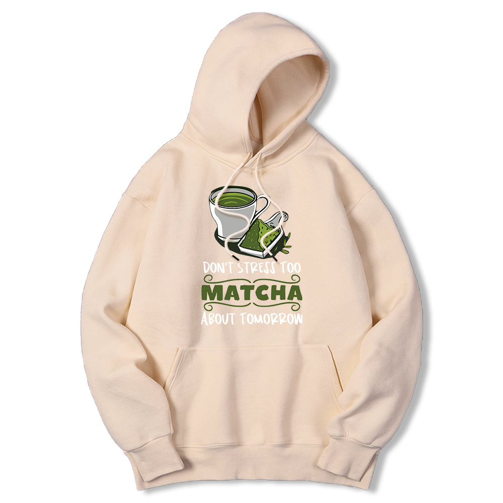 Too Matcha Hoodie (متوفر 12 لون)