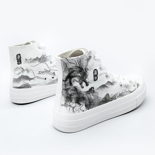 Smoke  Converse-like Sneakers