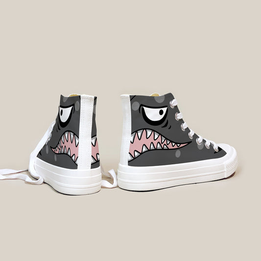 Shark  Converse-like Sneakers