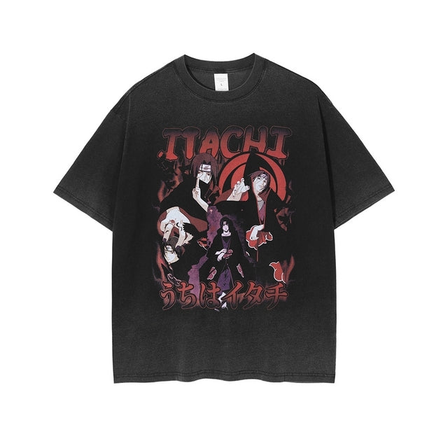 Uchiha Itachi Naruto T-Shirt (100% Cotton)